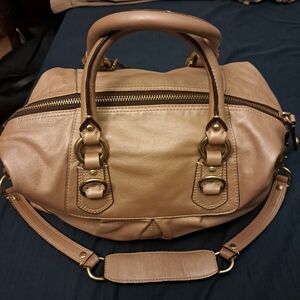 Elegant Tan Leather Handbag